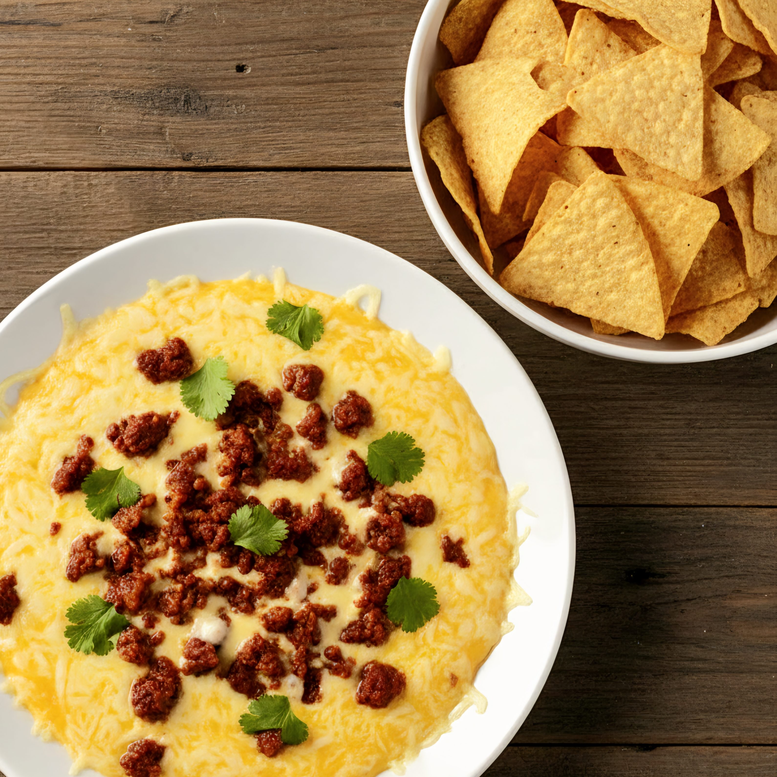 Queso Fundido Con Chorizo.