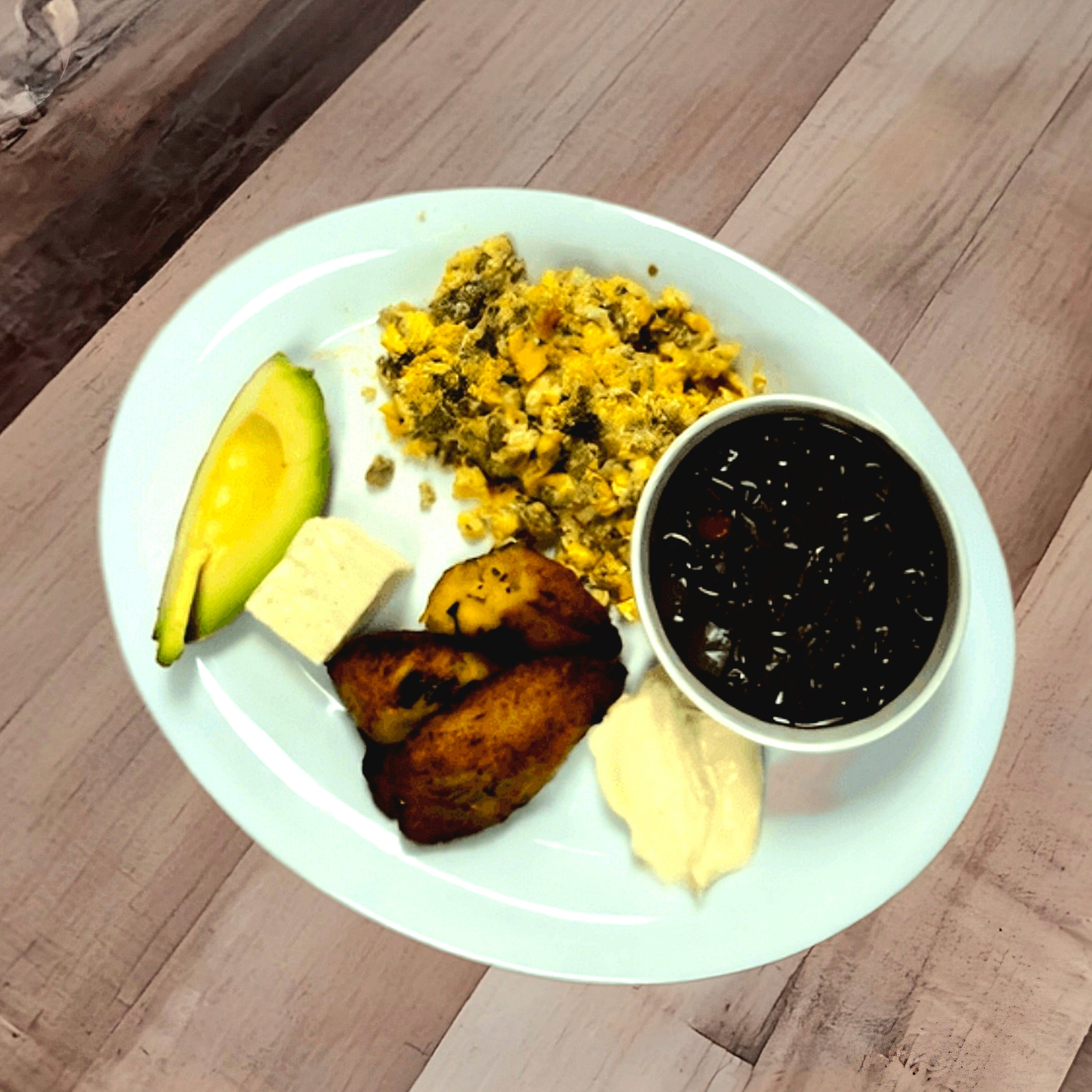 Huevos Con Chorizo.